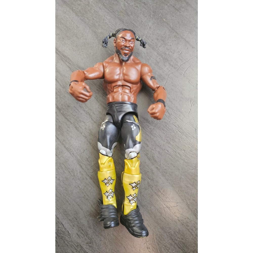 WWE Mattel Figure 2016 Kofi Kingston Wrestlemania Elite